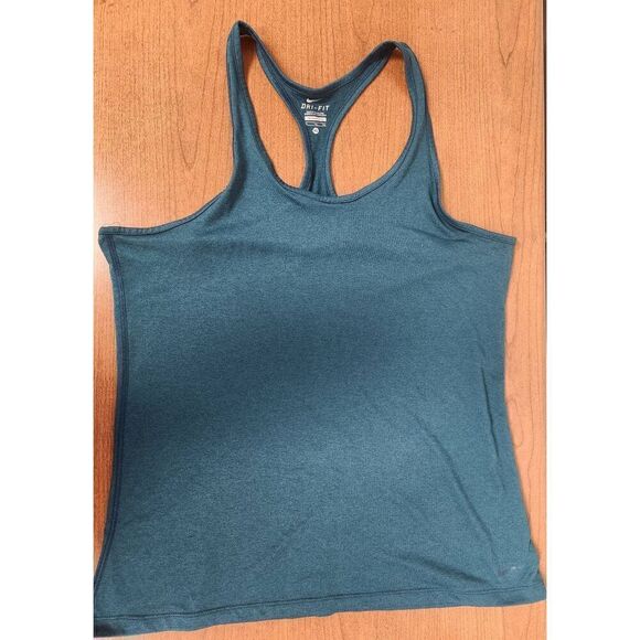 Nike green XL Dri Fit raserback tank - Picture 1 of 4